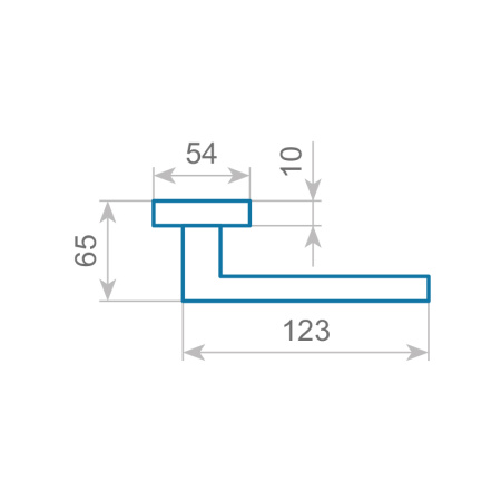 Комплект ручек ЛОМБАРДИЯ ITAROS PREMIUM PLUS ручка на круглой розетке никель/хром  SN/CP