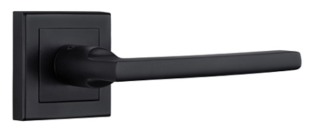 Комплект ручек МЕРАНО ITAROS PREMIUM PLUS ручка на квадратной розетке черная BLACK